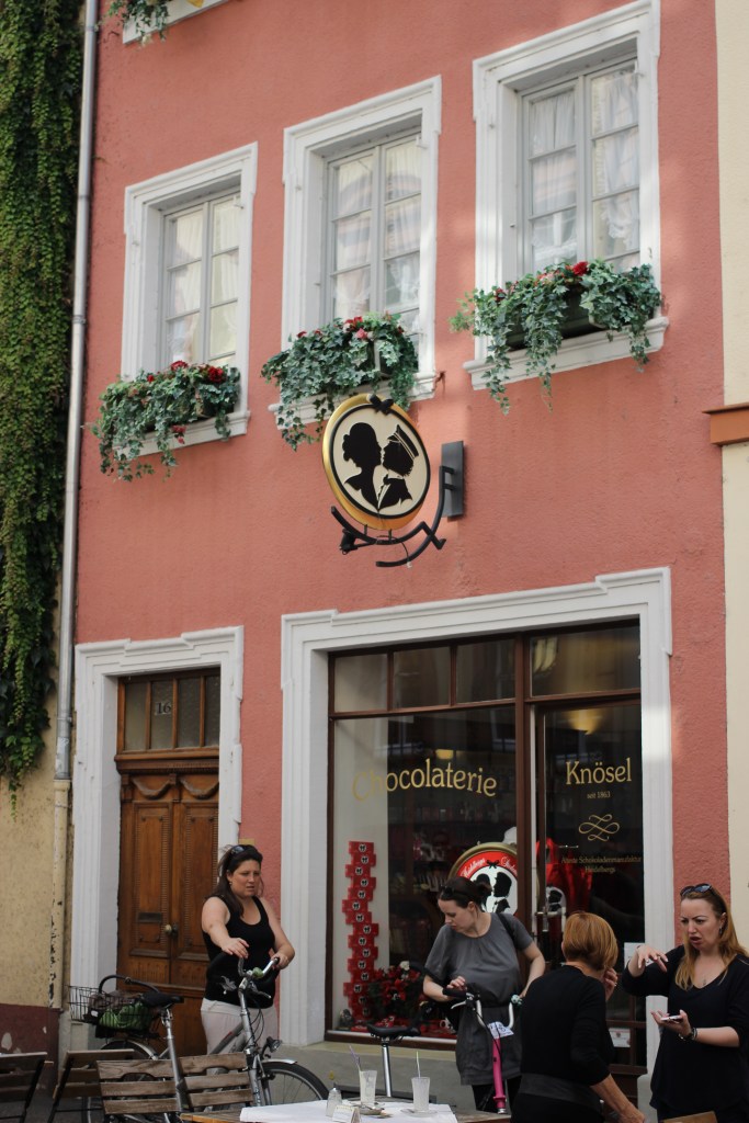 Knosel Chocolaterie in Heidelberg, Germany.